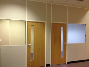 Demountable Commercial Wall System in Sheffield       